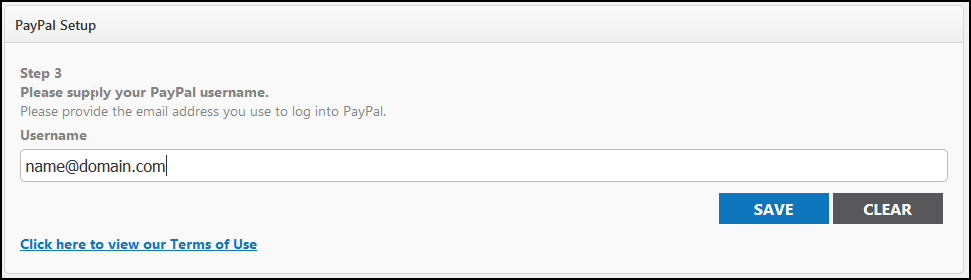 Payment gateway configuration